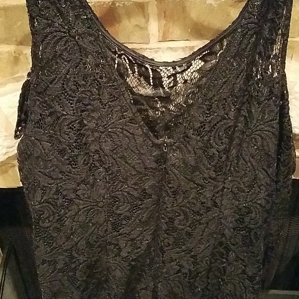 black dress